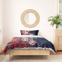 Samoa AIGA Mamanu Siapo Malu Motifs Bedding Set Flag Color