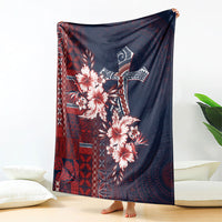 Samoa AIGA Mamanu Siapo Malu Motifs Blanket Flag Color