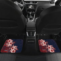 Samoa AIGA Mamanu Siapo Malu Motifs Car Mats Flag Color