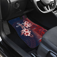 Samoa AIGA Mamanu Siapo Malu Motifs Car Mats Flag Color