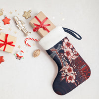 Samoa AIGA Mamanu Siapo Malu Motifs Christmas Stocking Flag Color
