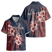 Samoa AIGA Mamanu Siapo Malu Motifs Kid Hawaiian Shirt Flag Color LT7 - Polynesian Pride