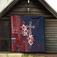 Samoa AIGA Mamanu Siapo Malu Motifs Quilt Flag Color