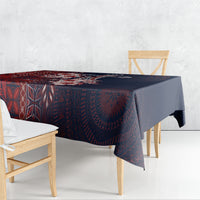 Samoa AIGA Mamanu Siapo Malu Motifs Tablecloth Flag Color