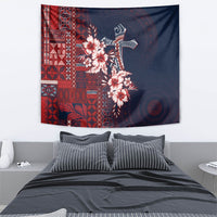 Samoa AIGA Mamanu Siapo Malu Motifs Tapestry Flag Color