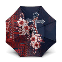 Samoa AIGA Mamanu Siapo Malu Motifs Umbrella Flag Color