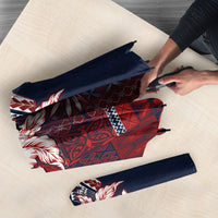 Samoa AIGA Mamanu Siapo Malu Motifs Umbrella Flag Color