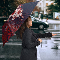 Samoa AIGA Mamanu Siapo Malu Motifs Umbrella Flag Color