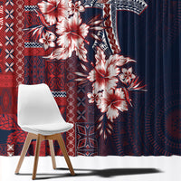 Samoa AIGA Mamanu Siapo Malu Motifs Window Curtain Flag Color