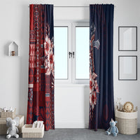 Samoa AIGA Mamanu Siapo Malu Motifs Window Curtain Flag Color