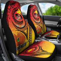 Papua New Guinea 50 Years Car Seat Cover Motuan Motifs