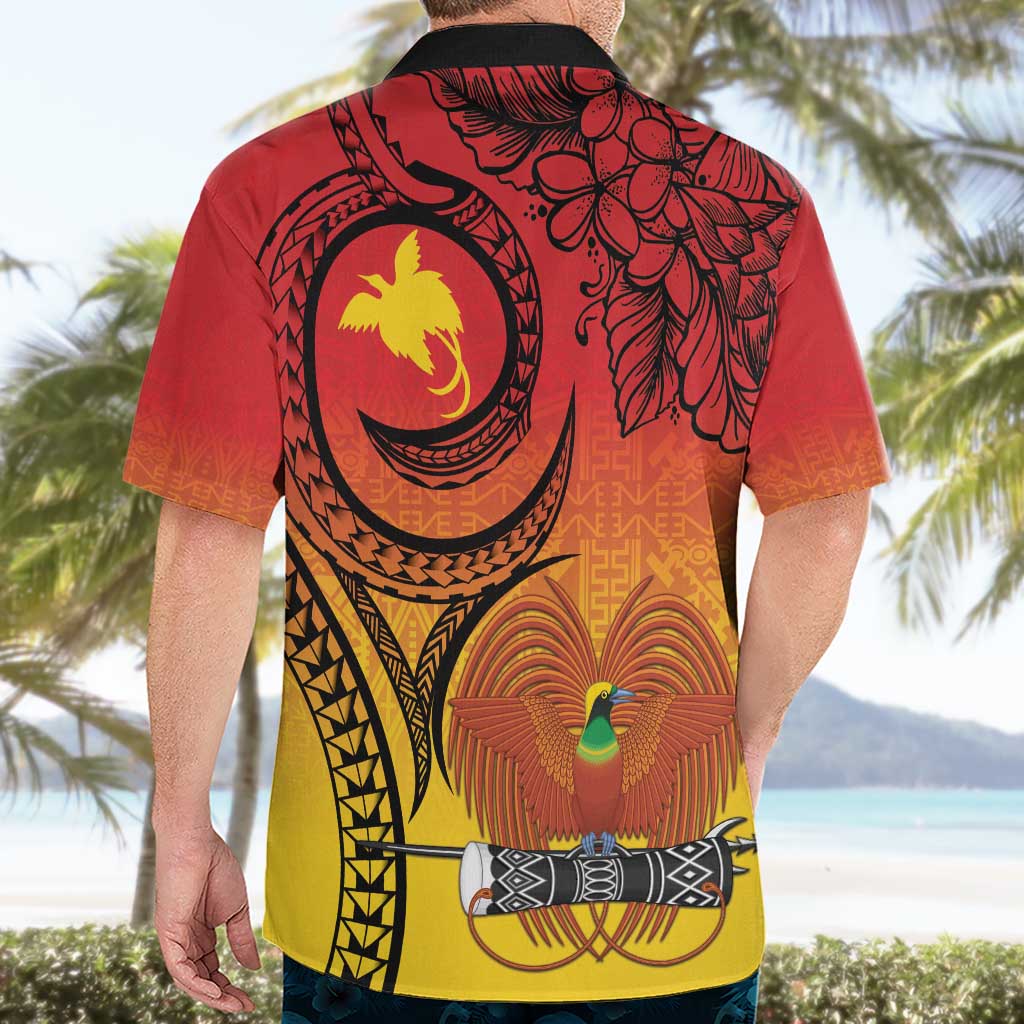 Papua New Guinea 50 Years Hawaiian Shirt Motuan Motifs