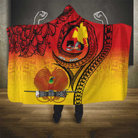 Papua New Guinea 50 Years Hooded Blanket Motuan Motifs