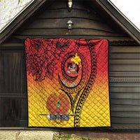 Papua New Guinea 50 Years Quilt Motuan Motifs