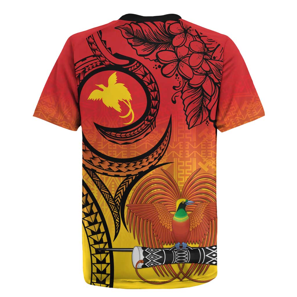 Papua New Guinea 50 Years Rugby Jersey Motuan Motifs