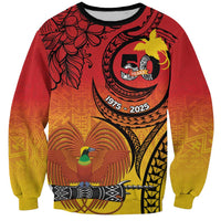 Papua New Guinea 50 Years Sweatshirt Motuan Motifs