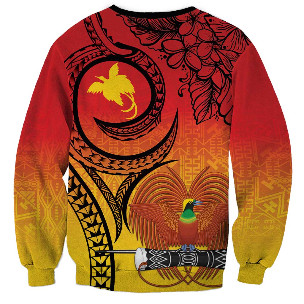Papua New Guinea 50 Years Sweatshirt Motuan Motifs