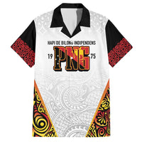 Personalized Papua New Guinea Hawaiian Shirt Hapi De bilong Indipendens PNG