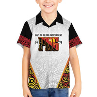 Personalized Papua New Guinea Hawaiian Shirt Hapi De bilong Indipendens PNG