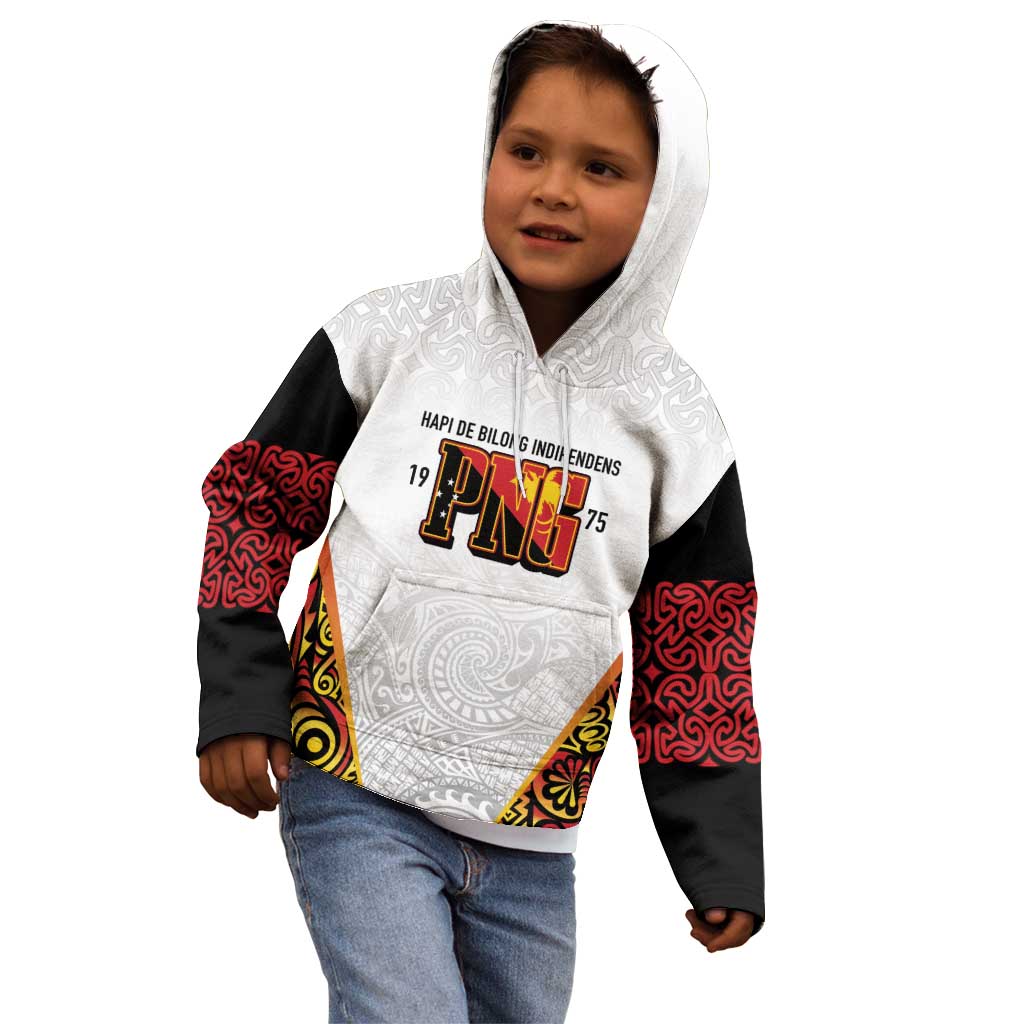 Personalized Papua New Guinea Kid Hoodie Hapi De bilong Indipendens PNG