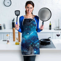 Aotearoa Taniko Matariki Apron Cosmic Blue