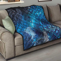 Aotearoa Taniko Matariki Quilt Cosmic Blue