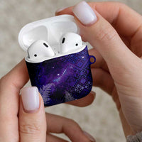 Aotearoa Taniko Matariki AirPods Case Cosmic Violet