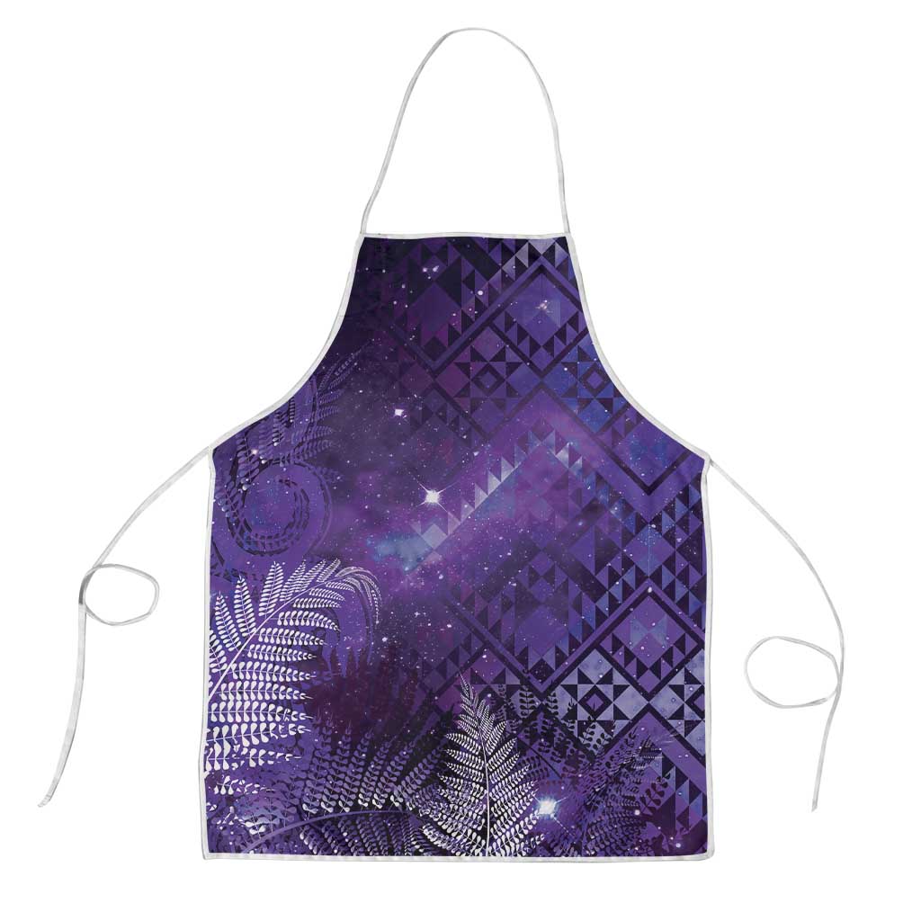 Aotearoa Taniko Matariki Apron Cosmic Violet