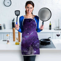 Aotearoa Taniko Matariki Apron Cosmic Violet