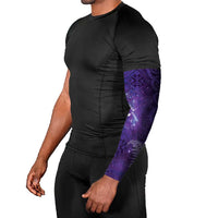 Aotearoa Taniko Matariki Arm Sleeves Cosmic Violet