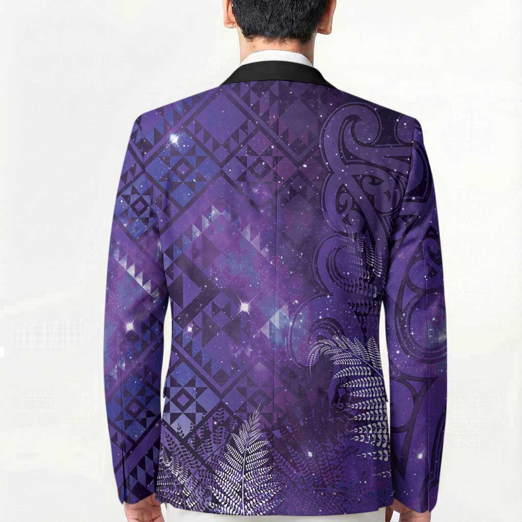 Aotearoa Taniko Matariki Blazer Cosmic Violet