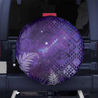 Aotearoa Taniko Matariki Spare Tire Cover Cosmic Violet