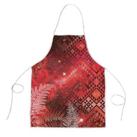 Aotearoa Taniko Matariki Apron Cosmic Red