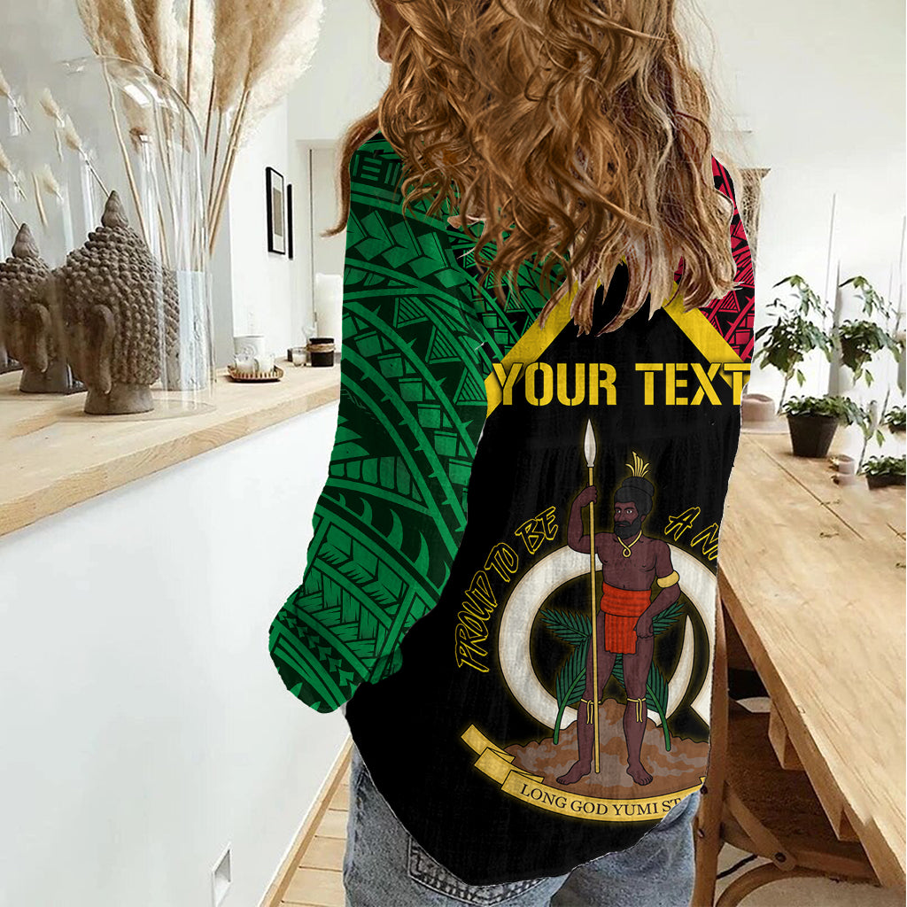 Vanuatu 44th Independence Anniversary Women Casual Shirt