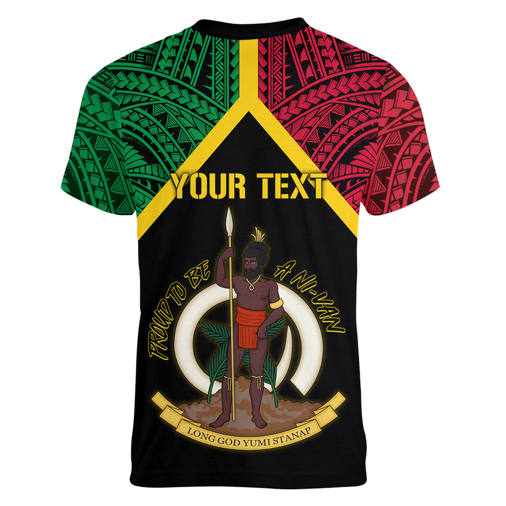 Vanuatu 44th Independence Anniversary Women V-Neck T-Shirt
