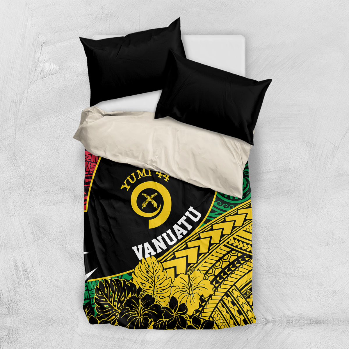 Vanuatu Independence Day Yumi 44 Bedding Set