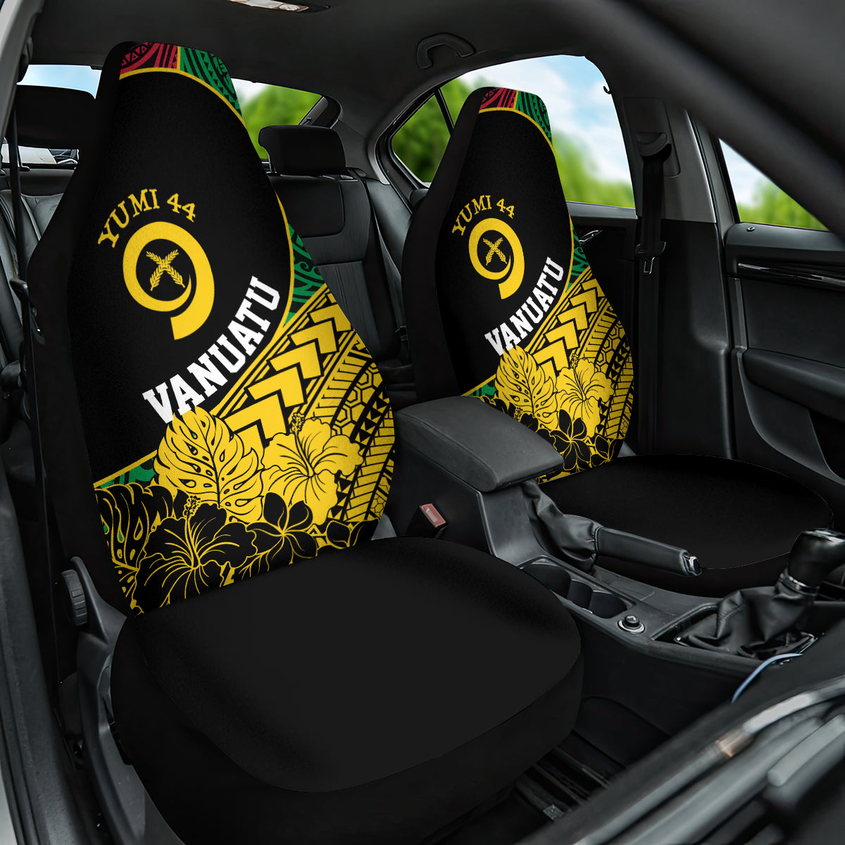 Vanuatu Independence Day Yumi 44 Car Seat Cover