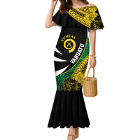 Vanuatu Independence Day Yumi 44 Family Matching Mermaid Dress and Hawaiian Shirt LT7 Mom's Dress Colorful - Polynesian Pride