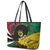 Vanuatu Independence Day Yumi 44 Leather Tote Bag