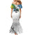 Malampa Fiji Day Family Matching Mermaid Dress and Hawaiian Shirt Gradient Style