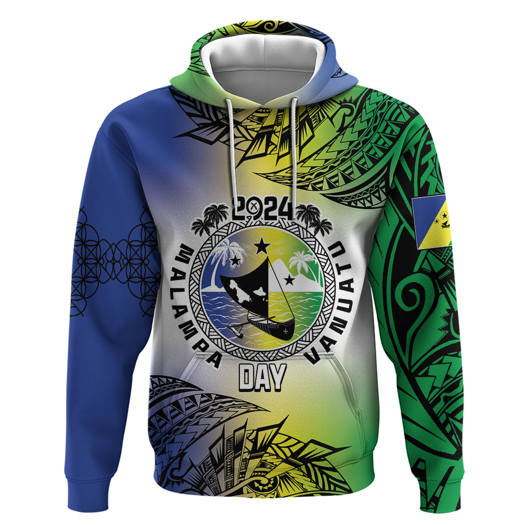 Malampa Day Hoodie Emblem Gradient Style