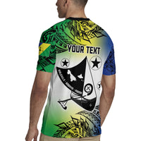 Malampa Day Rugby Jersey Emblem Gradient Style