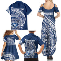 Tonga Queen Salote College Personalized Family Matching Summer Maxi Dress and Hawaiian Shirt Ngatu Tokelaufeletoa Motifs