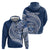 Tonga Queen Salote College Personalized Hoodie Ngatu Tokelaufeletoa Motifs