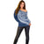 Tonga Queen Salote College Personalized Off Shoulder Sweater Ngatu Tokelaufeletoa Motifs