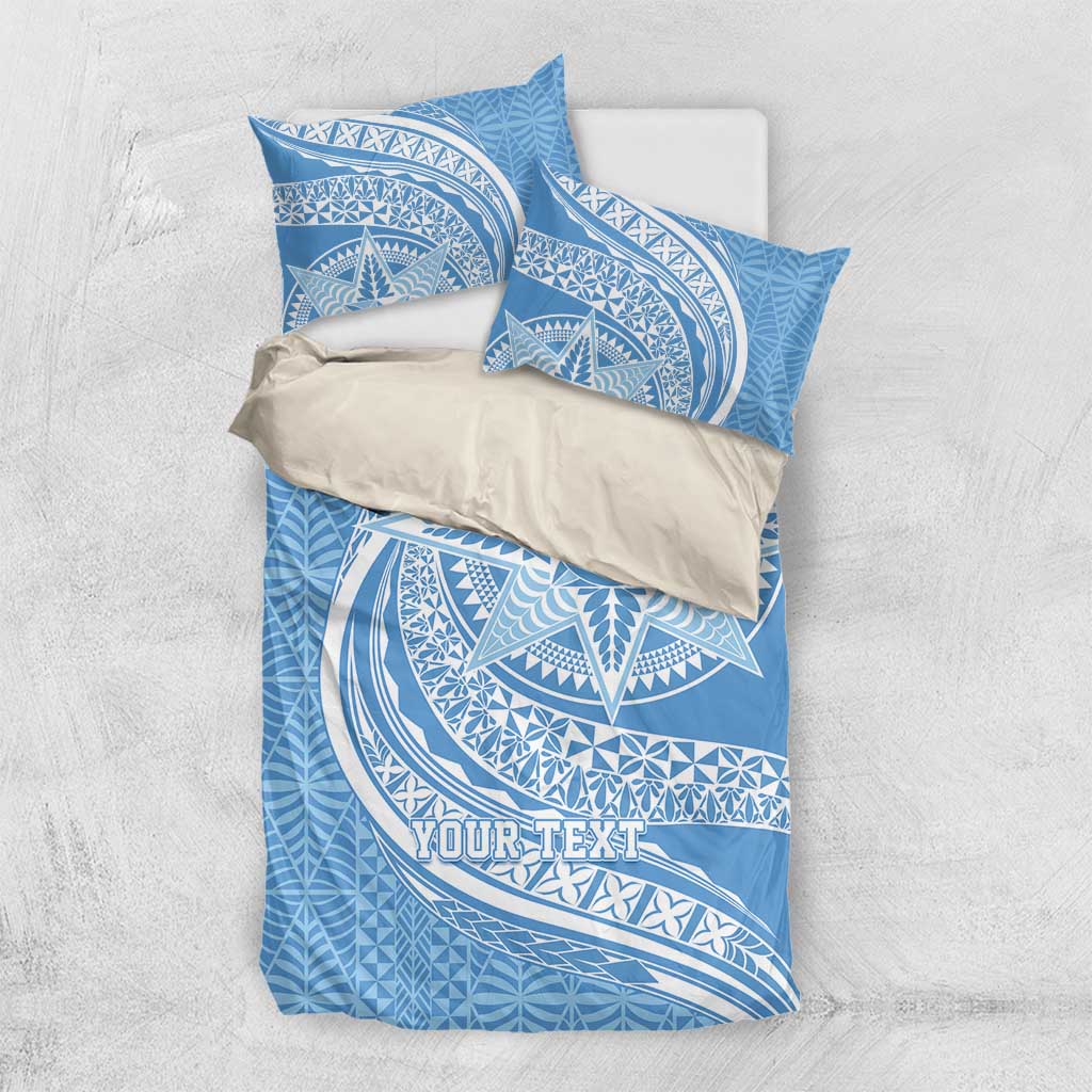 Tonga Apifo'ou Kolisi Personalized Bedding Set Ngatu Tokelaufeletoa Motifs