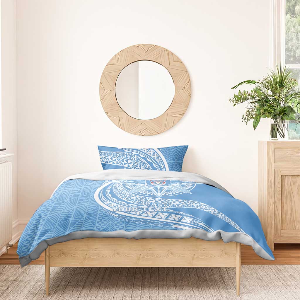Tonga Apifo'ou Kolisi Personalized Bedding Set Ngatu Tokelaufeletoa Motifs