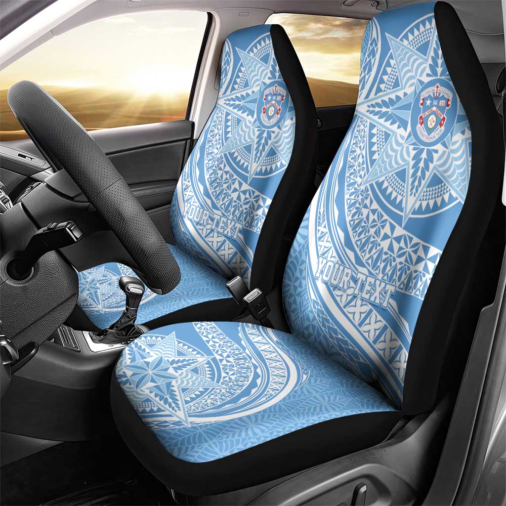 Tonga Apifo'ou Kolisi Personalized Car Seat Cover Ngatu Tokelaufeletoa Motifs