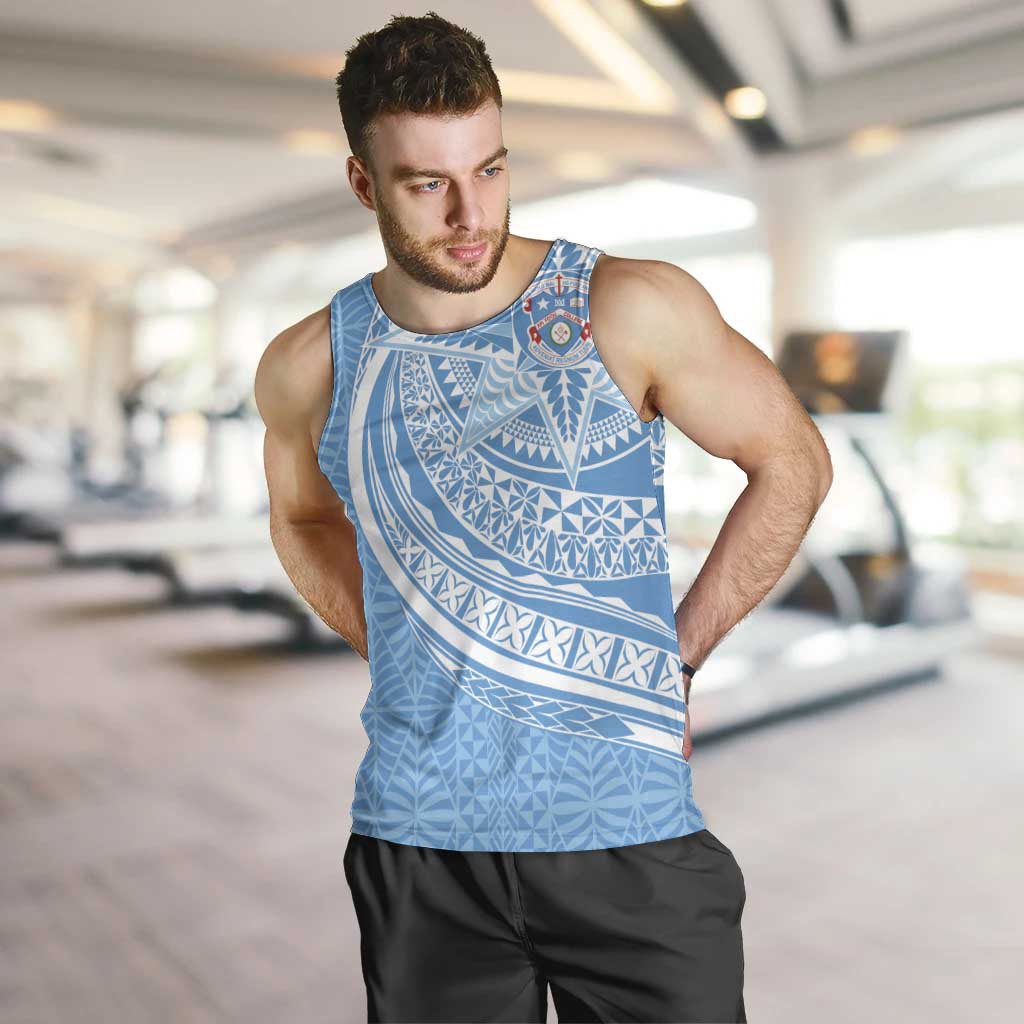Tonga Apifo'ou Kolisi Personalized Men Tank Top Ngatu Tokelaufeletoa Motifs