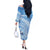 Tonga Apifo'ou Kolisi Personalized Off The Shoulder Long Sleeve Dress Ngatu Tokelaufeletoa Motifs